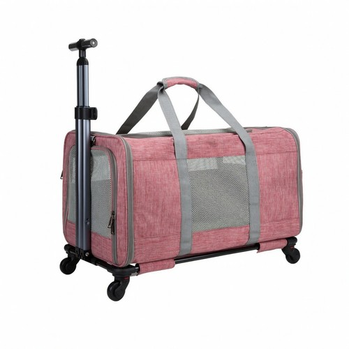 Cat carrier with - carrier, wheels