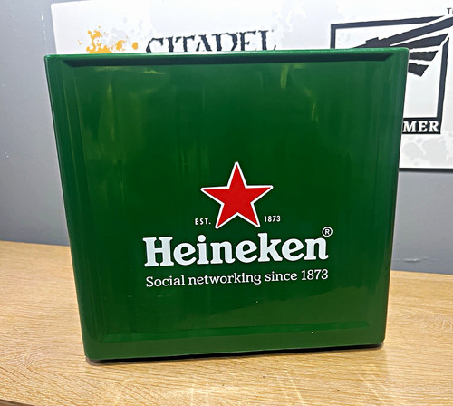 Heineken green plastic ice - heineken,
