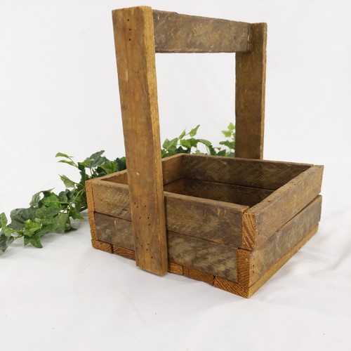Vtg handmade rustic wooden - vtg,
