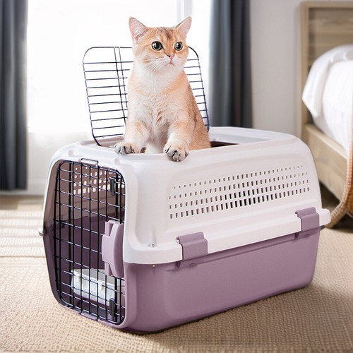 Large portable plastic pet - large,