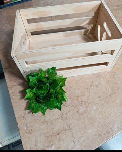 Wooden slatted storage - wooden,