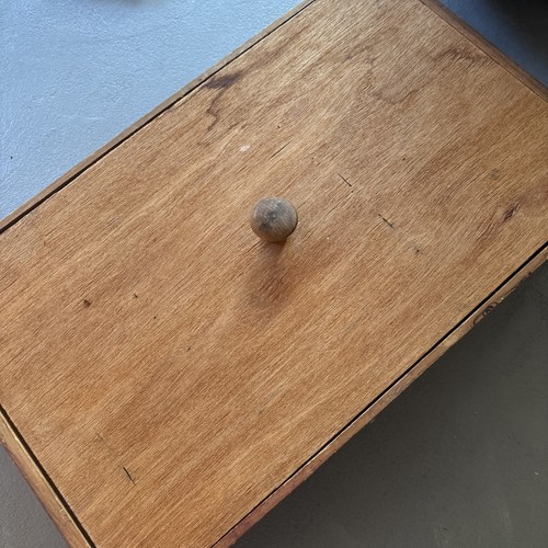 Vintage wooden crate - crate, w/