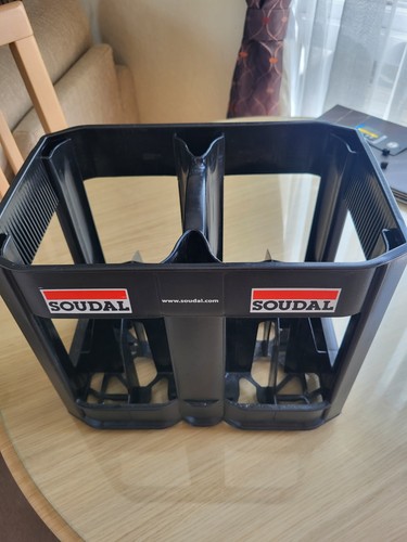 Soudal black plastic storage - black,