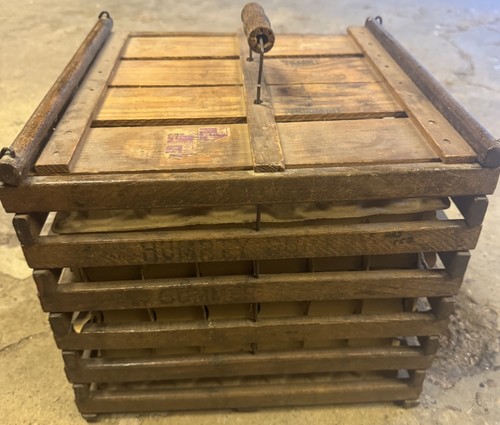 Antique 1903 wooden - wooden, folding