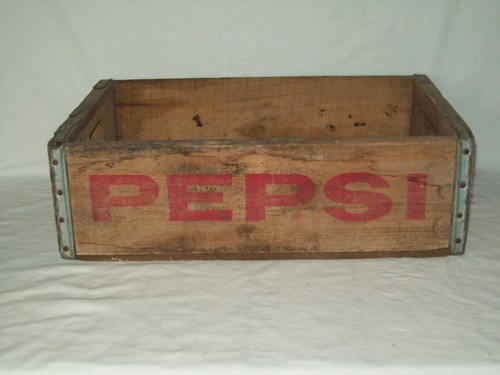 Vintage pepsi cola wooden - vintage,