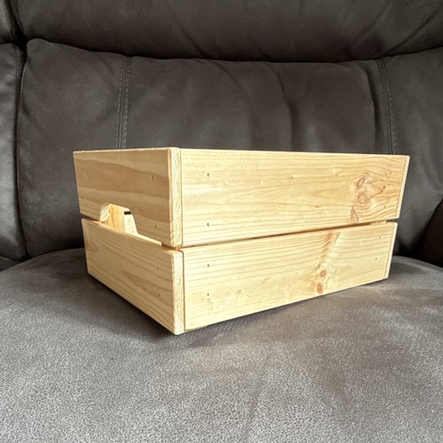 Wooden storage crate - wooden, 2